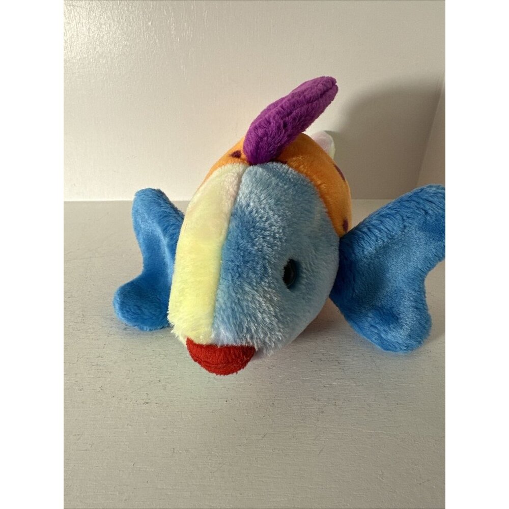 Ty Beanie Buddie Lips the Fish 12" Stuffed Animal Plush